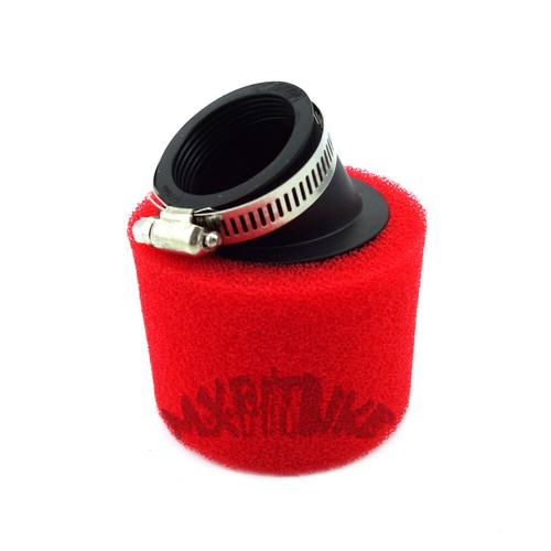 Red 42mm foam air filter - red,